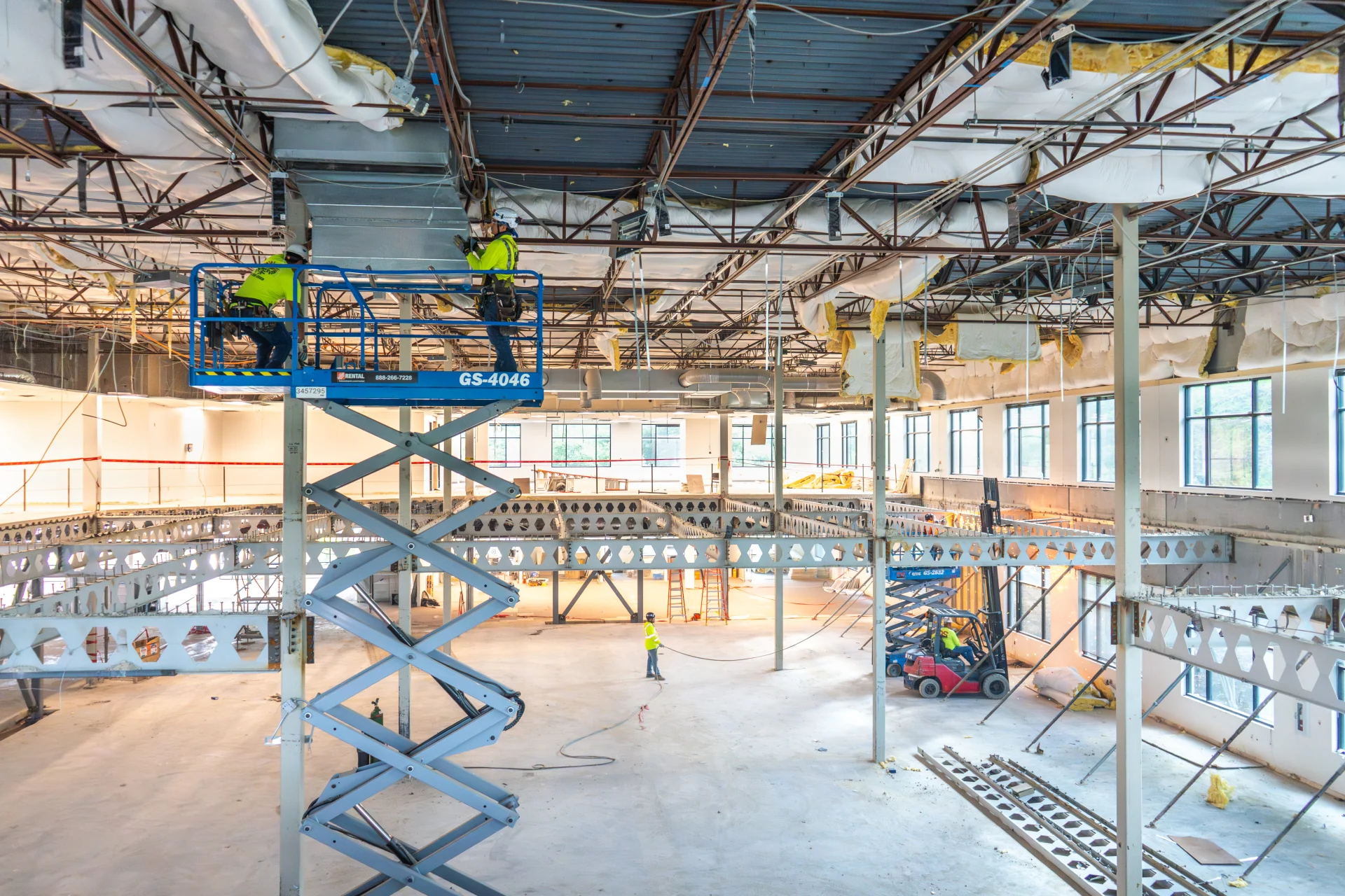 Construction progress — Awaken Church April 2026