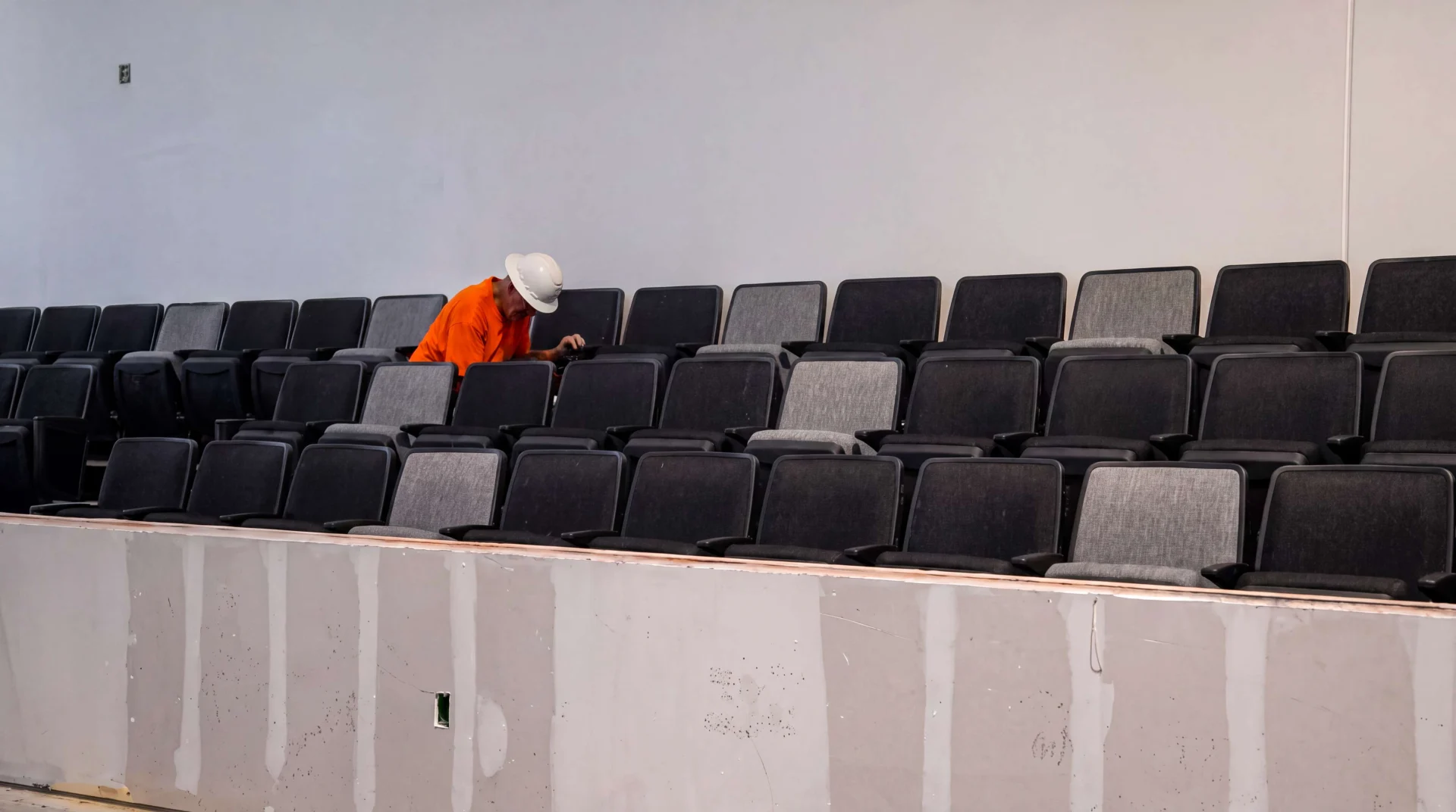Upper tier seating in the Worship Center